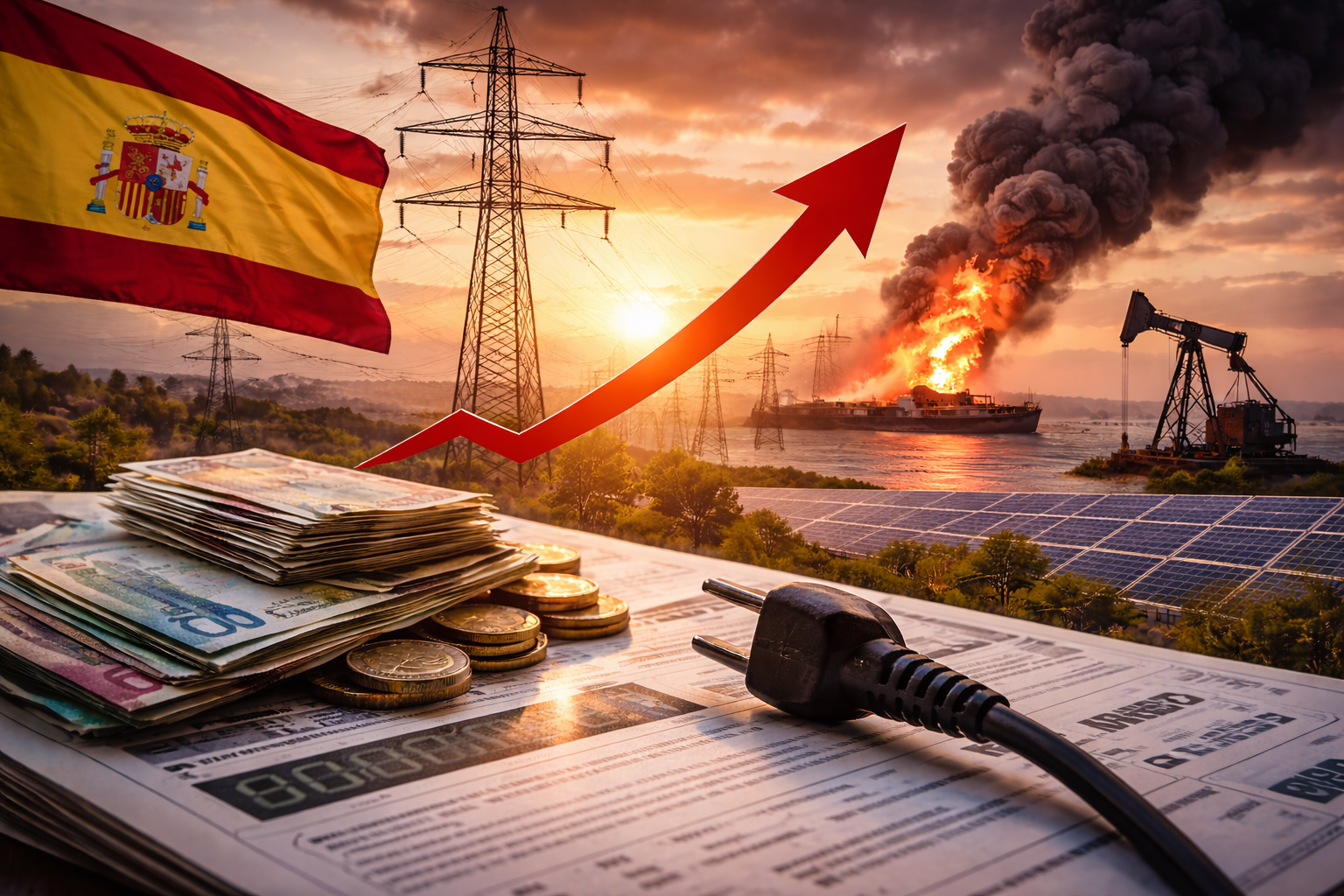 Aumento del precio de la luz en España en 2026 | Te explicamos todo: causas, previsiones y cómo paliarlo