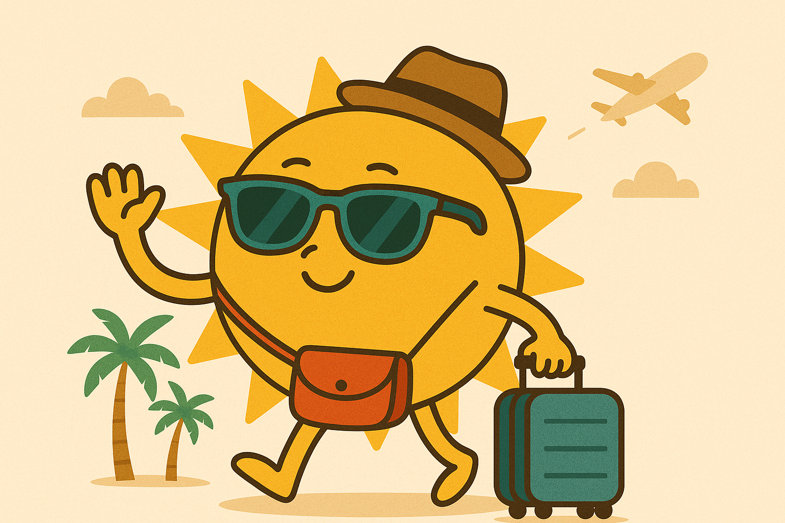Nos vamos de vacaciones... ¡pero el sol no descansa! ☀️
