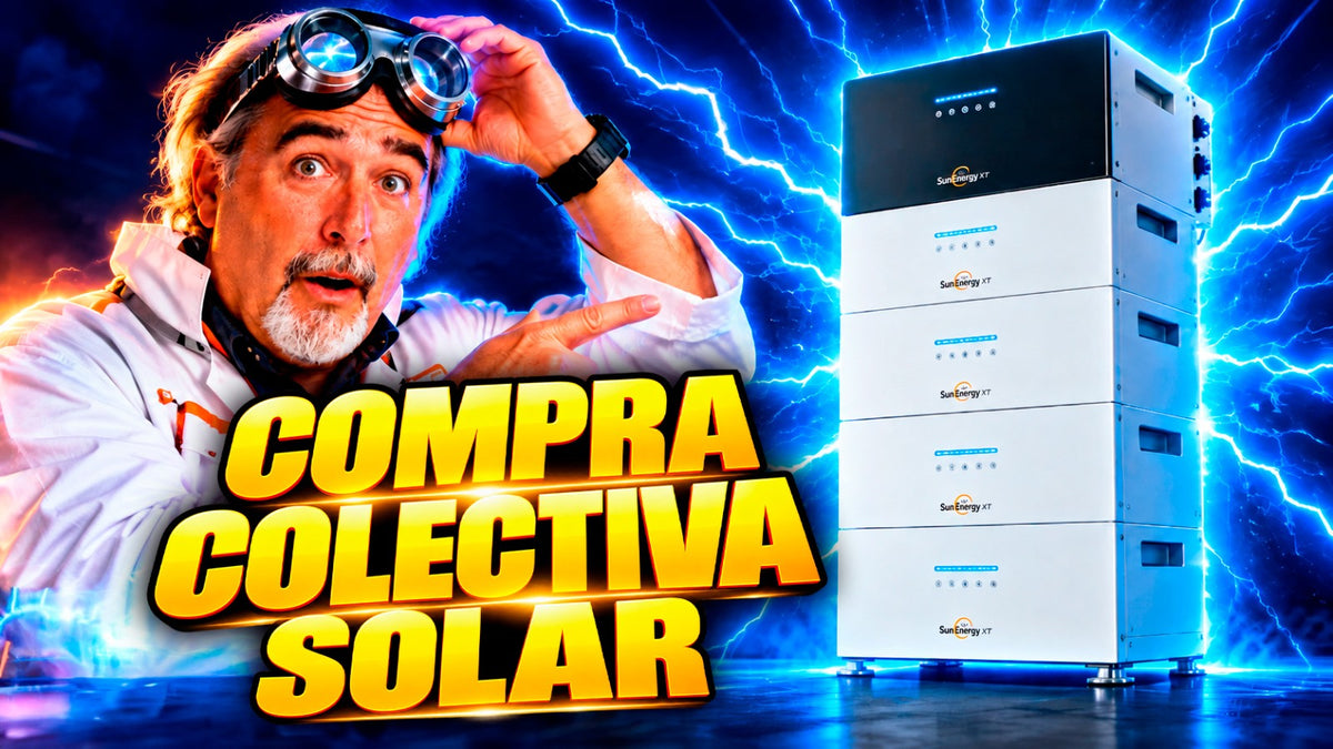Compra Colectiva Solar de la batería SunEnergyXT 500 Pro con SolaresTV y Tornasol Energy