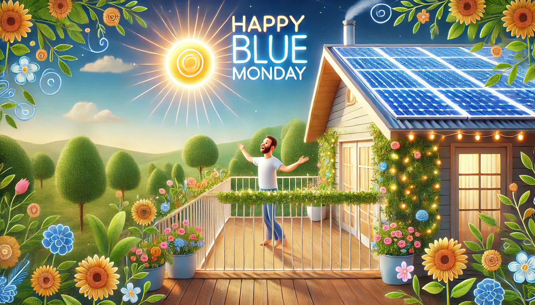 Alégrate e ilumina tu Blue Monday con nuestras ofertas en kits solares enchufables