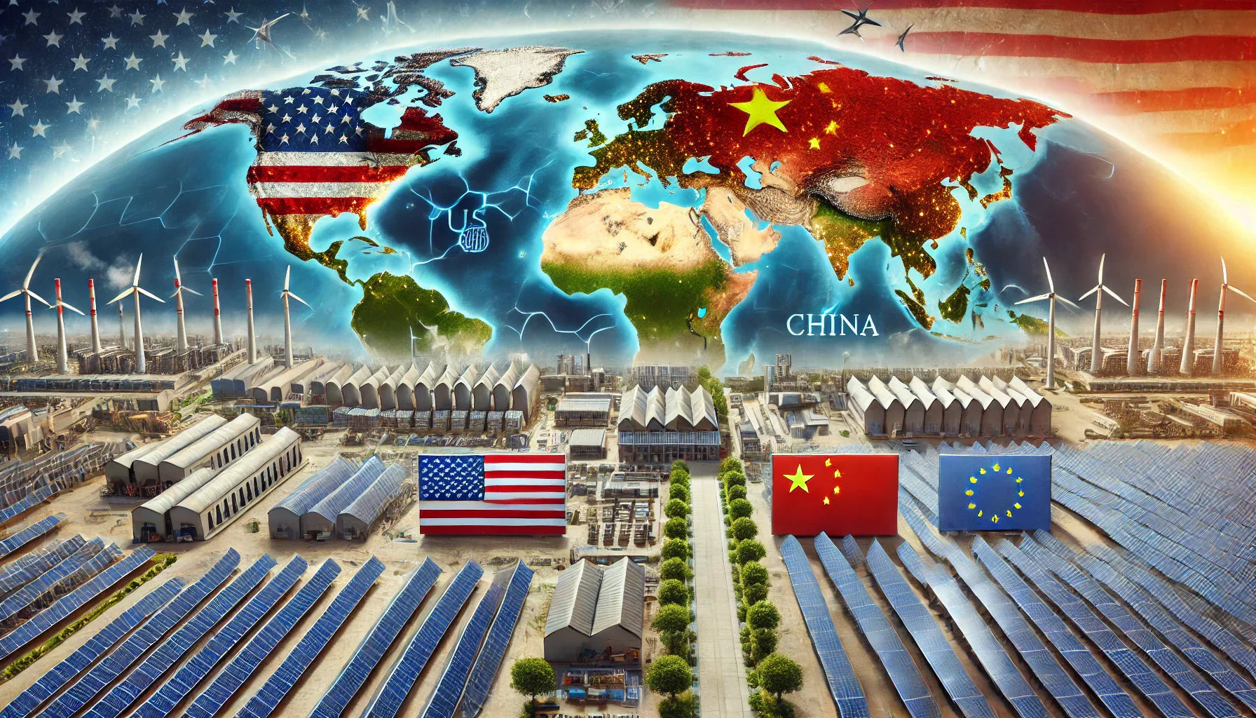 Impacto de la Guerra Comercial entre Estados Unidos y China en la Industria Fotovoltaica Europea | Análisis y Perspectivas para 2025