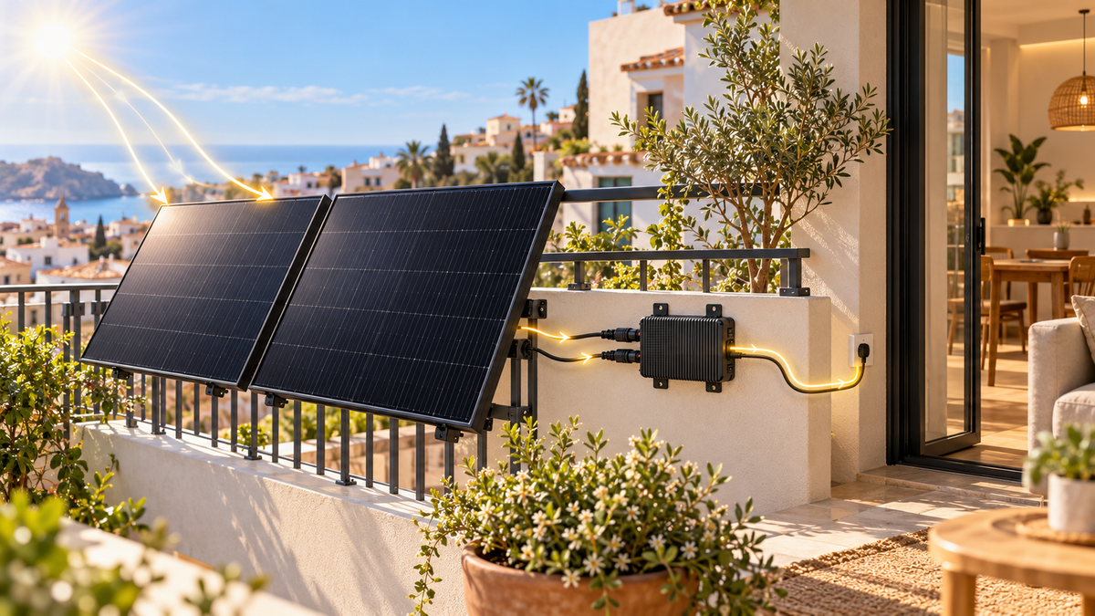 Qué es un microinversor solar, para qué sirve y cuándo lo necesitas