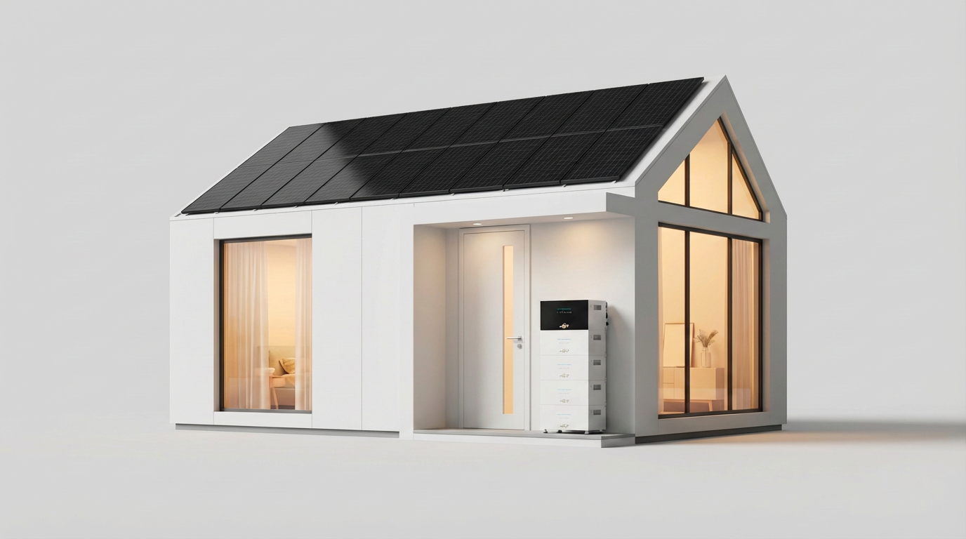Batería SunEnergyXT 500 en instalación doméstica plug and play