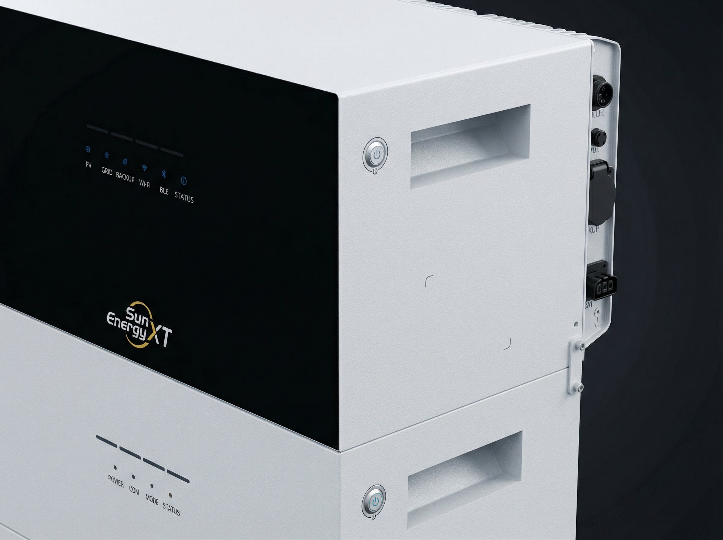 Batería SunEnergyXT 500 en entorno de autoconsumo residencial