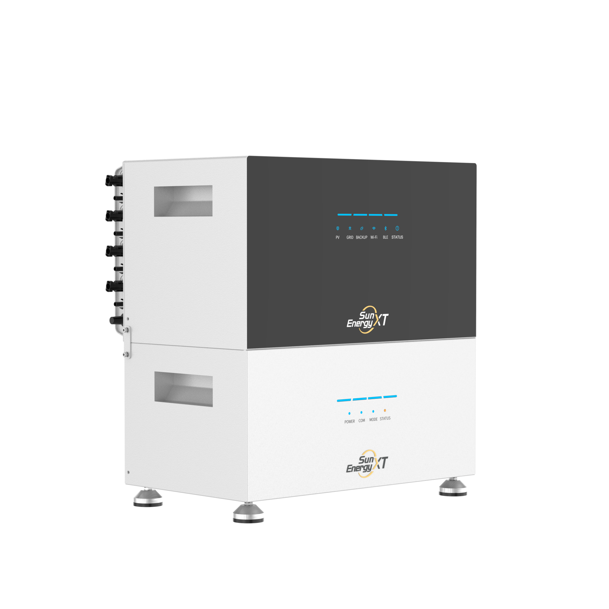 Sistema modular SunEnergyXT apilado con batería de expansión B500 (01)