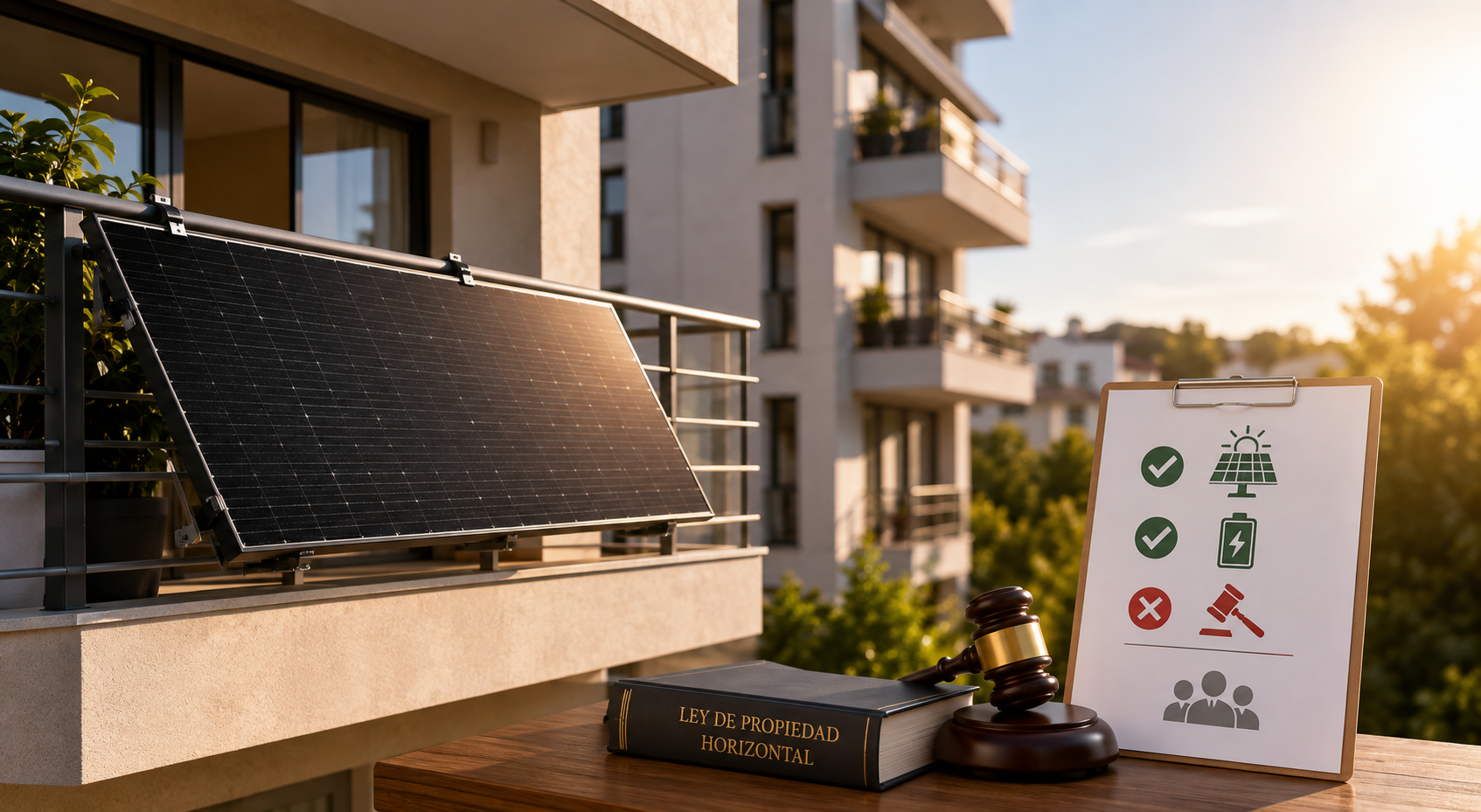 ¿Puede mi comunidad de vecinos prohibirme instalar placas solares o una batería?
