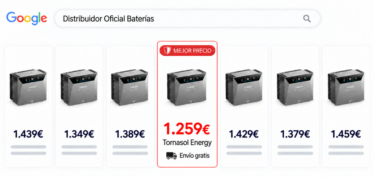 El mejor precio garantizado: si lo encuentras más barato, te lo igualamos
