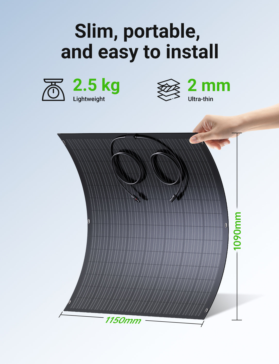Panel solar flexible Lionshee 240W