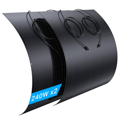 Paneles solares flexibles Lionshee 240W del kit