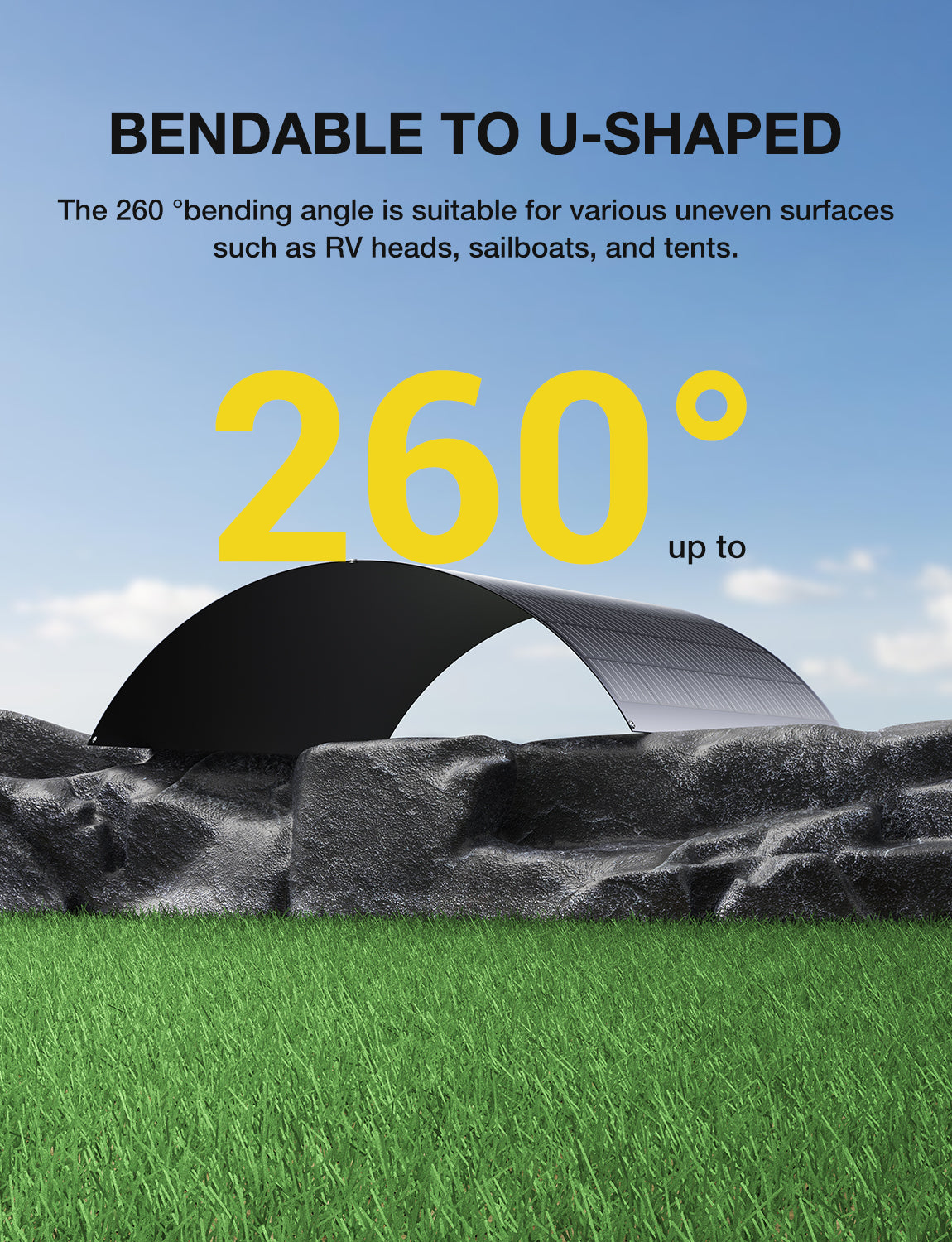 Panel solar flexible Lionshee 240W