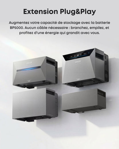 Anker SOLIX BP5000 — almacenamiento solar modular LiFePO4