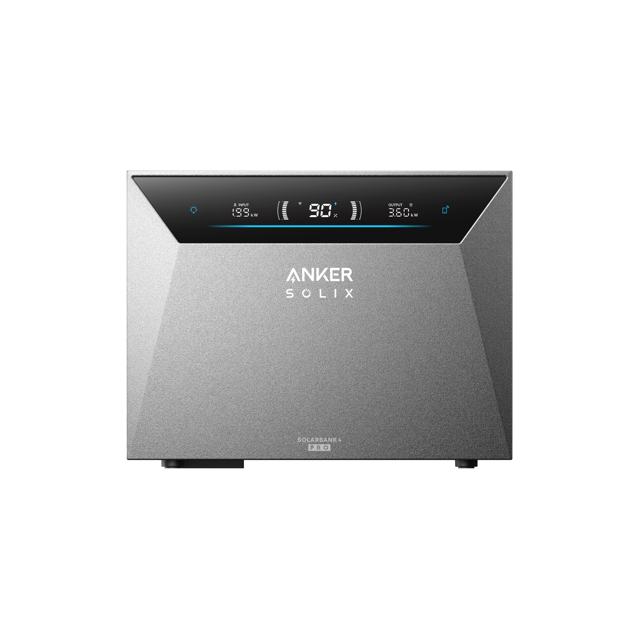 Batería Anker SOLIX Solarbank 4 E5000 Pro de 5 kWh, vista frontal