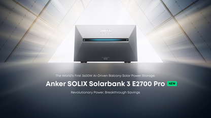 Batería Anker SOLIX Solarbank 3 E2700 Pro | 2.7 kWh