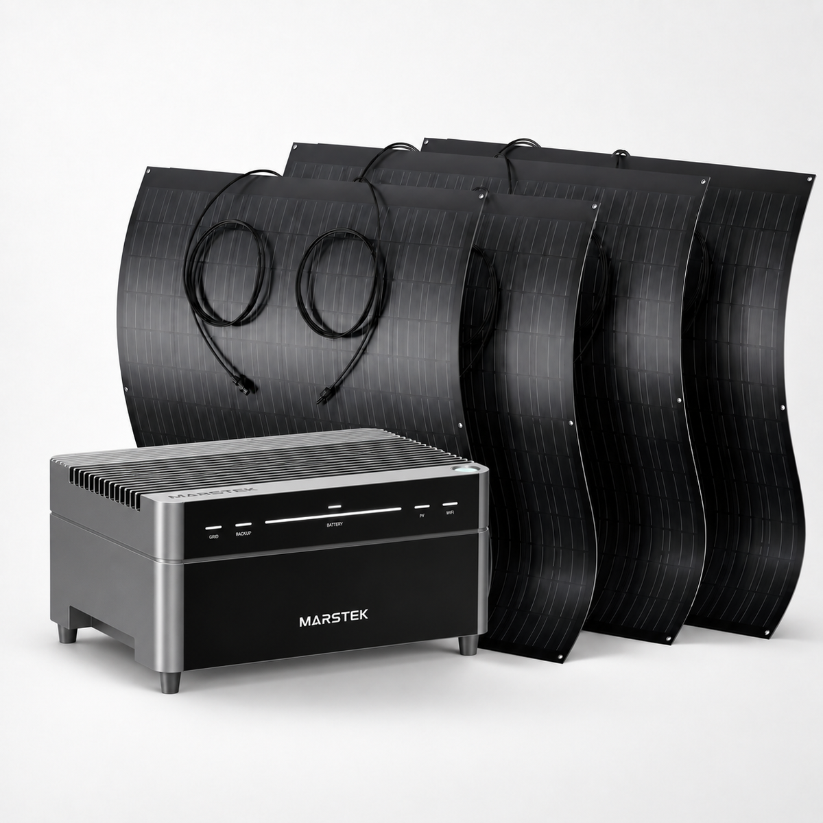 Kit Solar Marstek Venus A — Batería + Paneles Flexibles Configurable