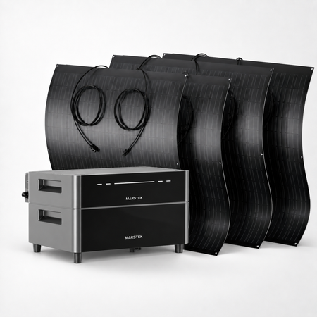 Kit Solar Marstek Venus D — Batería + Paneles Flexibles Configurable