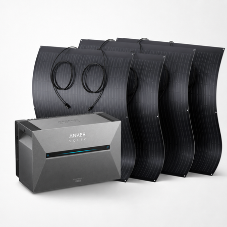 Kit Solar Anker SOLIX Solarbank 3 Pro — Batería + Paneles Flexibles Configurable