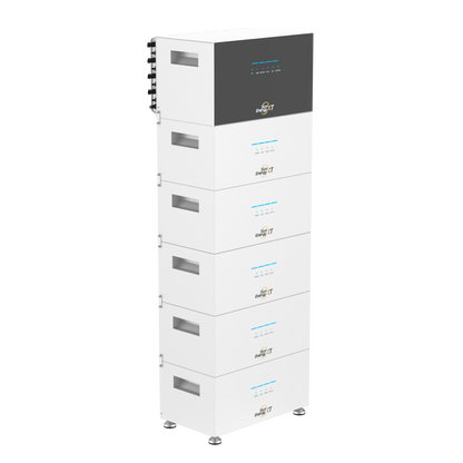Sistema modular SunEnergyXT apilado con batería de expansión B500 (07)
