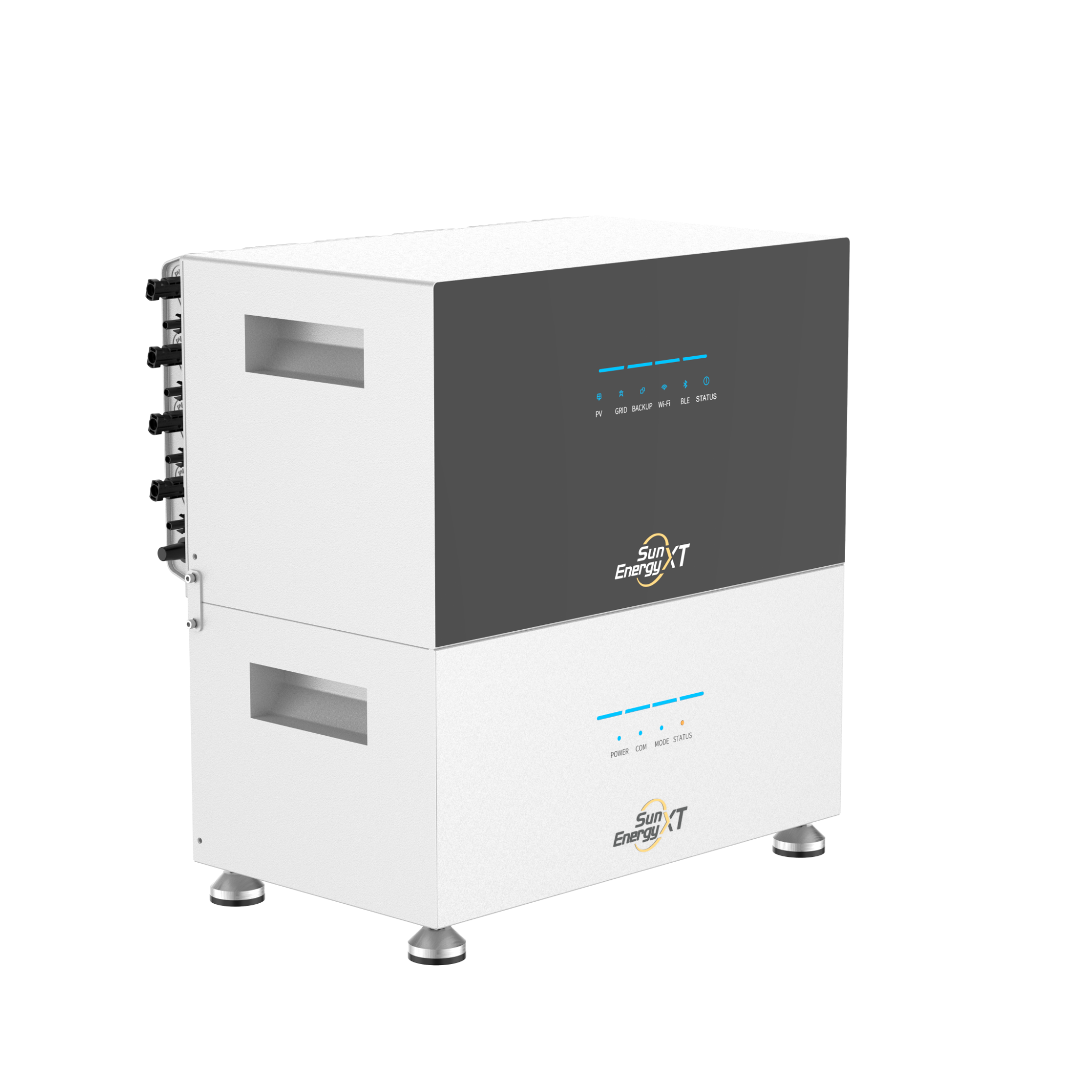 Sistema modular SunEnergyXT apilado con batería de expansión B500 (11)