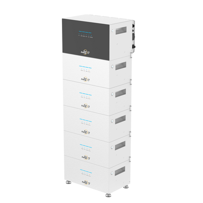 Sistema modular SunEnergyXT apilado con batería de expansión B500 (12)