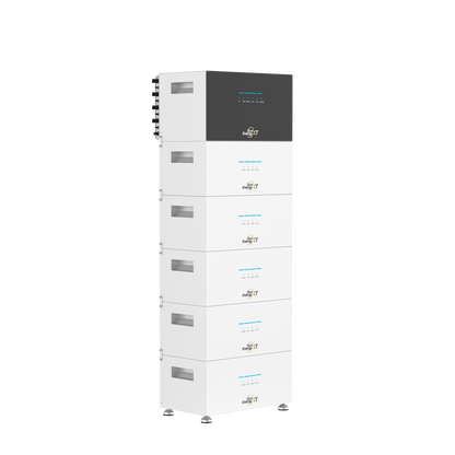 Sistema modular SunEnergyXT apilado con batería de expansión B500 (17)