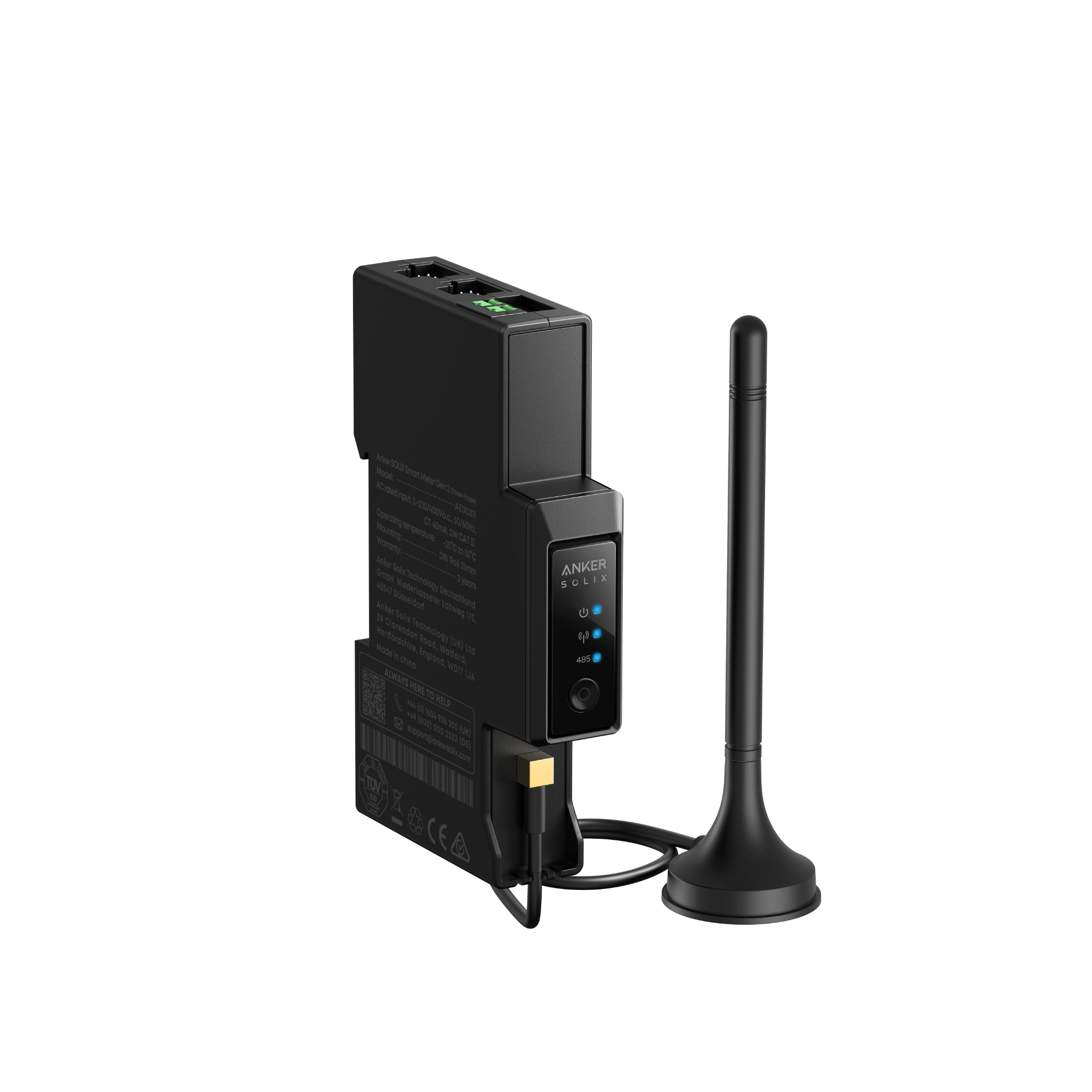 Anker SOLIX Smart Meter Gen 2 con antena WiFi de 2,4 GHz