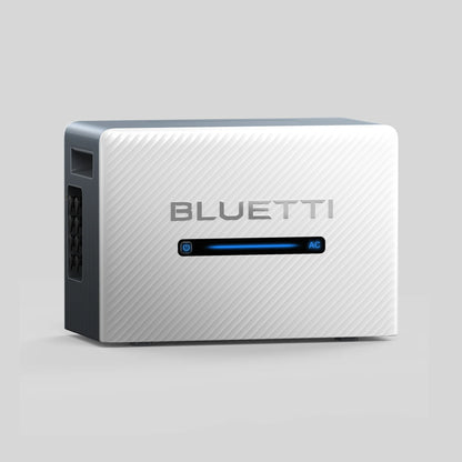 Batería BLUETTI Balco 260 en acabado blanco con textura de fibra de carbono