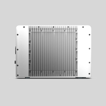 Detalle del disipador pasivo del BLUETTI Balco 260, sin ventiladores